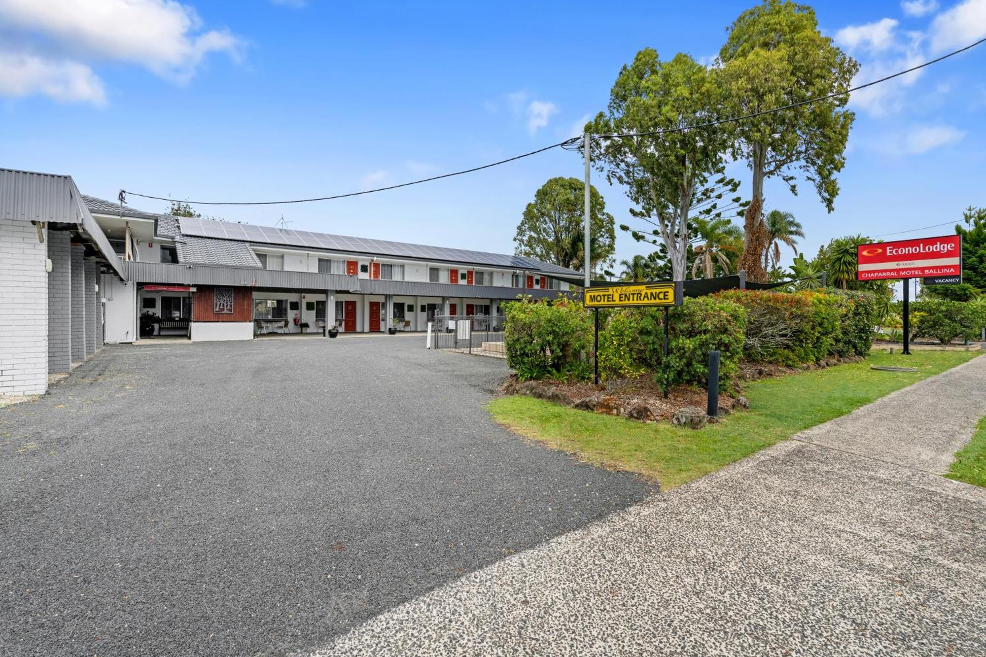 Econo Lodge Chaparral Motel Ballina Eksteriør bilde